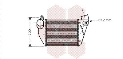VAN WEZEL Kompressoriõhu radiaator 03004224